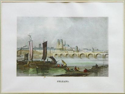 null "Orléans", "Tours" et "Rouen"
Trois gravures