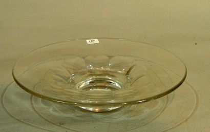 BACCARAT Coupe en cristal
Diamètre: 28 cm