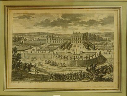 null "La maison de Sceaux", "La cascade" et "Le pavillon de l'Aurore"
Quatre gra...