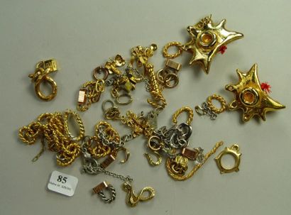 null Lot de bijoux fantaisie