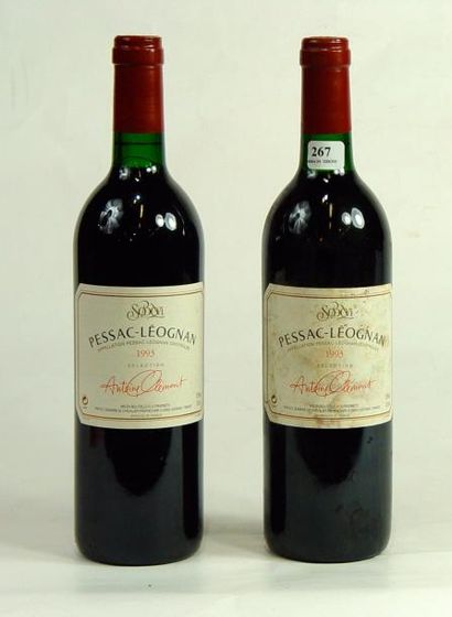 null Sept bouteilles de Pessac-Leognan 1993 