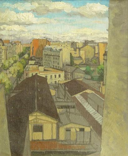 null 27- Ecole Française

''Les toits de Paris''

Huile sur toile

63 x 53 cm