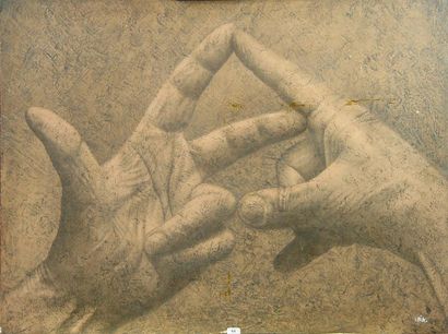 null Isia LEVIANT

''Mains''

Huile sur panneau

57 x 75 cm