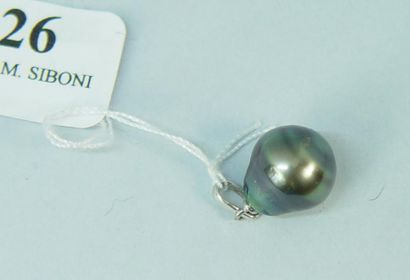 null 26- Pendentif argent avec perle de Tahiti grise en forme de poire

Pds : 2 ...