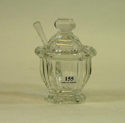 null 155- BACCARAT - Harcourt

Moutardier et sa cuillère en cristal