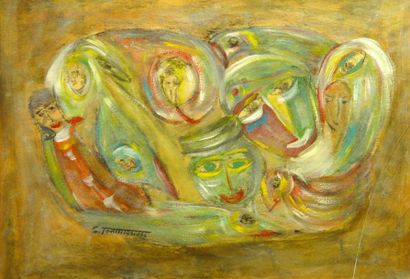 null 59- Carmelo TOMMASINI

''Visages''

Pastel

33 x 48 cm