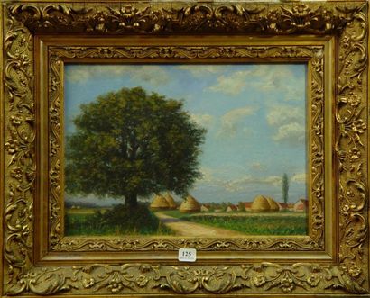 null 125- Ecole Française

''Les meules''

Huile sur panneau

24 x 32 cm