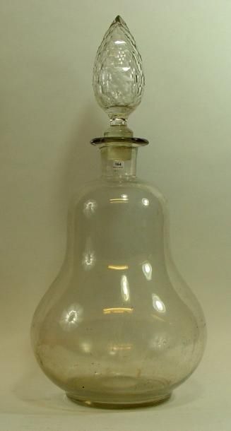 null 164- Important flacon de pharmacie en verre

(petit choc au bouchon)

Hauteur...