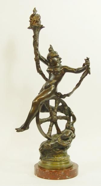 null 176- Georges de KERVEGUEN

''Allégorie''

Bronze patiné

Hauteur : 62 cm