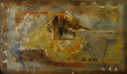 null 25- J. SOLER

''EL & YO''

Acrylique sur toile signée en bas à droite

114 x...