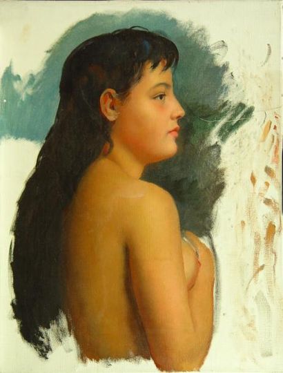 null 65- Maurice EHLINGER

''Michèle''

Huile sur toile

65 x 51 cm