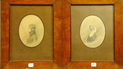 null 57- JOLLY

''Portraits''

Deux dessins à la mine de plomb datés 1837 et 1836

14...