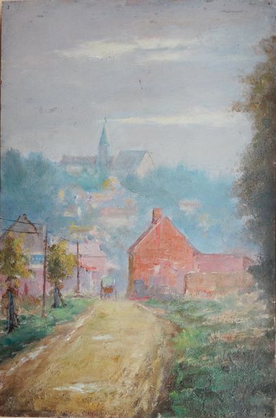 null 61- Paul ORTIOU

''Village''

Huile sur toile

33 x 22 cm
