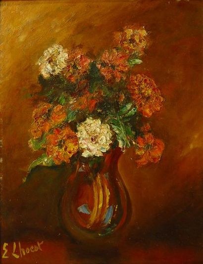 null 11- LHOCOT

''Vase de fleurs''

Huile sur panneau

39 x 30 cm