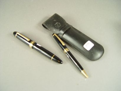 null 150- MONTBLANC

Stylo à bille et stylo à plume, et leur étui