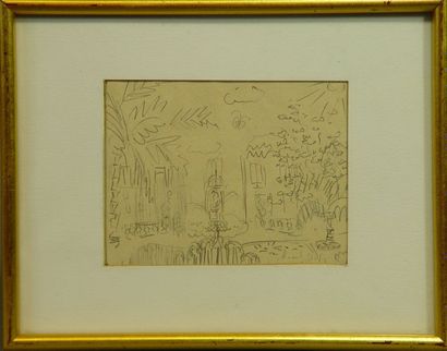 null 35- Raoul DUFY (attribué à)

''La petite place''

Dessin

12 x 15 cm