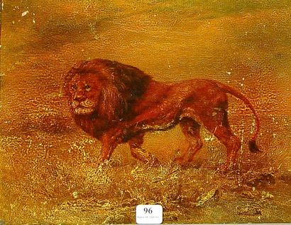 null 96- Ecole Française

''Lion''

Huile sur panneau

20 x 25 cm