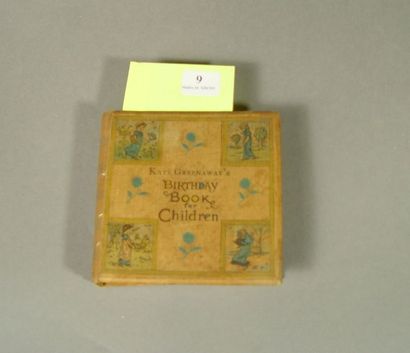 null 	GREENAWAY (Kate). Birthday book for children. London, Routledge & sons, sd...