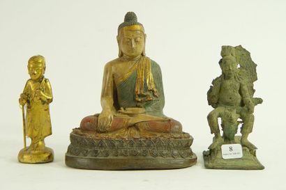 null 8- Trois divinités dont une en bronze

Thaïlande et autres