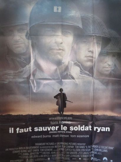 null 100- "IL FAUT SAUVER LE SOLDAT RYAN" (1998) de Steven Spielberg avec Tom Hanks,...