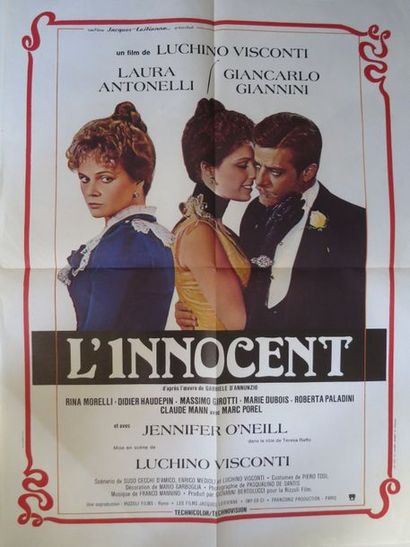 null 101- "L’INNOCENT" (1976) de Luchino Visconti avec Giancarlo Gianini, Laura Antonelli.

Affichette

0,60...