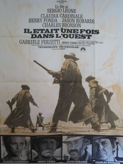 null 102- "IL ÉTAIT UNE FOIS DANS L’OUEST" (1969) de Sergio Leone avec Henry Fonda,...