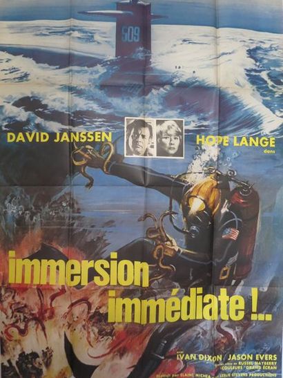 null 103- "IMMERSION IMMEDIATE" (1973) de Russel Mayberry avec David Janssen et,...