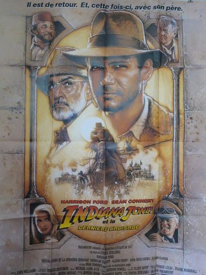 null 104- "INDIANA JONES, ET LA DERNIÈRE CROISADE" (1989) de Steven Spielberg avec...