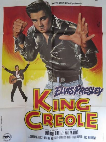 null 115- "KING CREOLE" de Michael Curtiz avec Elvis Presley.

Affiche. Ressortie...