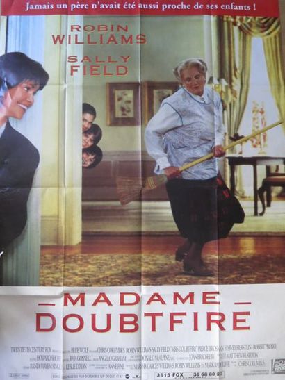 null 121- "MADAME DOUBTFIRE" (1993) de Chris Colombus avec Robin Williams. 	Affiche...