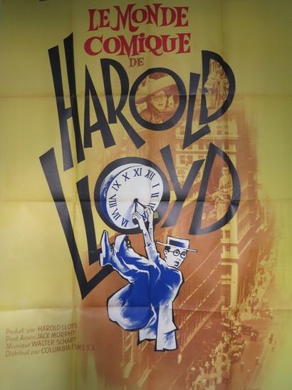 null 122- "LE MONDE COMIQUE DE HAROLD LLOYD", (1962) Burlesque / Retrospective.

	Affiche....