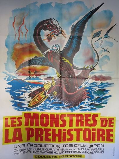 null 127- "Les monstres de la préhistoire" (1974) film d’anticipation japonais de...