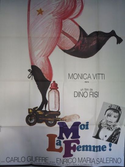 null 137- "MOI LA FEMME", (1971) de Dino Risi avec Monica Vitti, Ettore Manni

	Affiche...