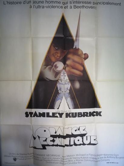 null 143- "ORANGE MECANIQUE" (1971) de Stanley Kubrick avec Malcom Mac Dowell, Patrick...