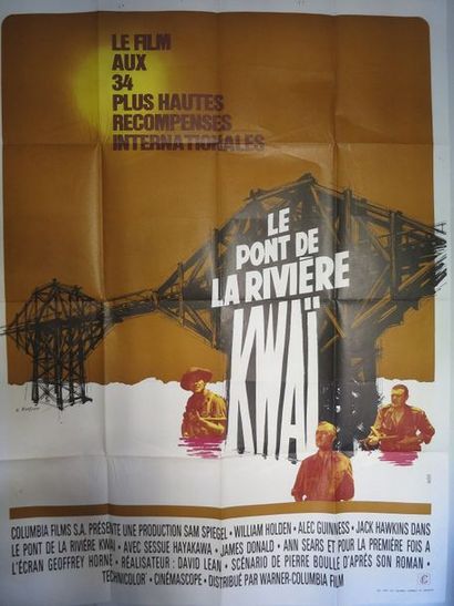 null 149- "LE PONT DE LA RIVIERE KWAI" (1957) de David Lean avec Alec Guinness, William...