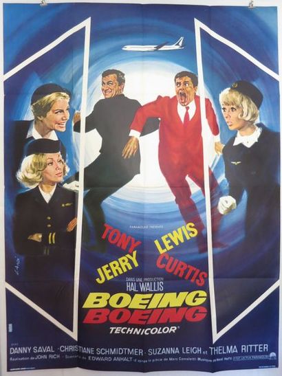 null 17- "BOEING BOEING" (1965) de John Rich avec Jerry Lewis, Tony Curtis, Dany...