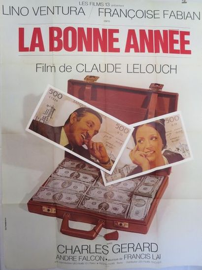 null 19- "LA BONNE ANNÉE" (1973) de Claude Lelouch avec Lino Ventura, Françoise Fabian.

Affiche....