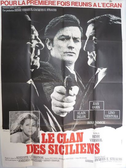 null 38- "LE CLAN DES SICILIENS" (1969) de Henri Verneuil avec Jean Gabin, Alain...