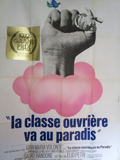 null 43- "LA CLASSE OUVRIÈRE VA AU PARADIS" (1972) de Elio Petri avec 

Gian Maria...