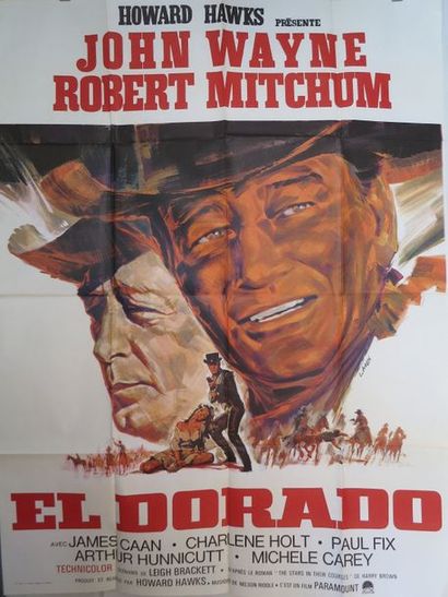 null 71- "ELDORADO" (1967) de Howard Hawks avec John Wayne, Robert Mitchum.

Affiche....