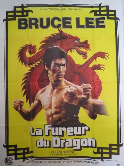 null 76- "LA FUREUR DU DRAGON" (1973) de et, avec Bruce Lee, Chuck Norris.

	Affiche...