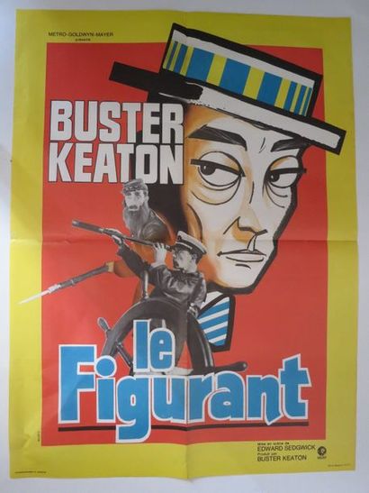 null 84- "LE FIGURANT", (1929) de Edward Sedwig avec Buster Keaton

Affichette. Réédition...