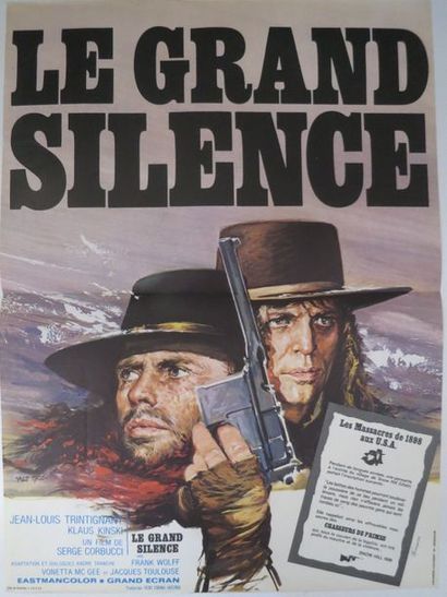 null 87- "LE GRAND SILENCE" (1969) de Sergio Corbucci avec Jean-Louis Trintignant,...