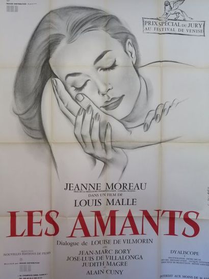 null 9- "LES AMANTS" (1958) de Louis Malle avec Jeanne Moreau

Dessin de G. Allard.	

Affiche

1,20...