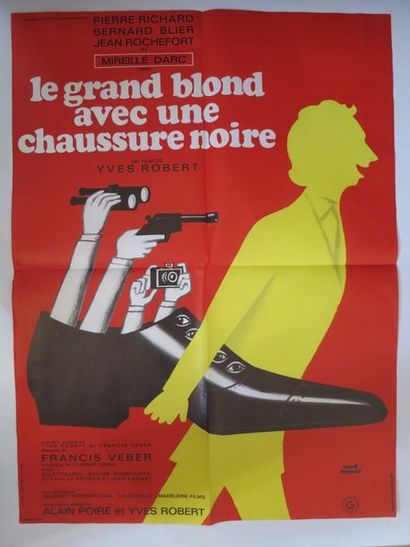 null 93- "LE GRAND BLOND AVEC UNE CHAUSSURE NOIRE" (1972) de Yves Robert avec Pierre...