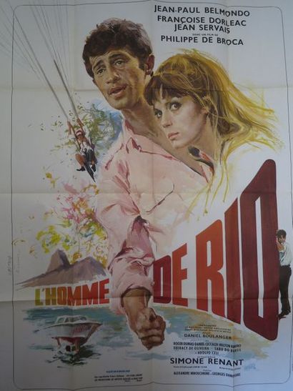 null 94- "L’HOMME DE RIO" (1964) de Philippe de Broca avec Jean-Paul Belmondo, Françoise...