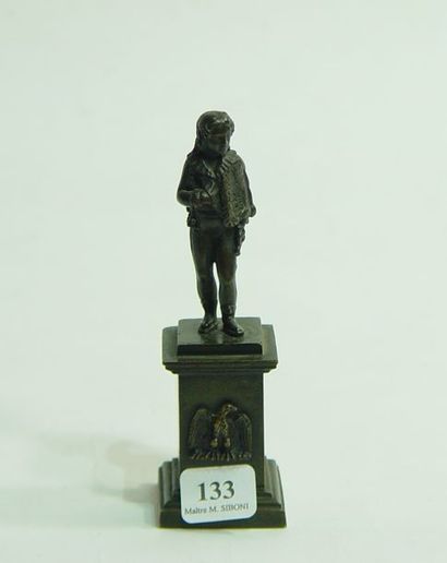 null 133- ''L'Aiglon''

Bronze patiné

Hauteur : 12 cm
