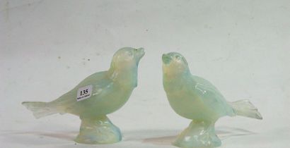 null 135- VERLUX

Oiseaux en verre moulé

(chocs à la base''

Hauteur : 10 cm