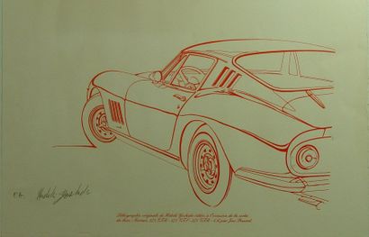 null 61- YOSHUDA

''Ferrari''

Lithographie E.A.