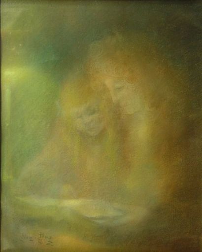 null 22- Léon DAX

''La lecture''

Pastel signé en bas à gauche

58 x 47 cm
